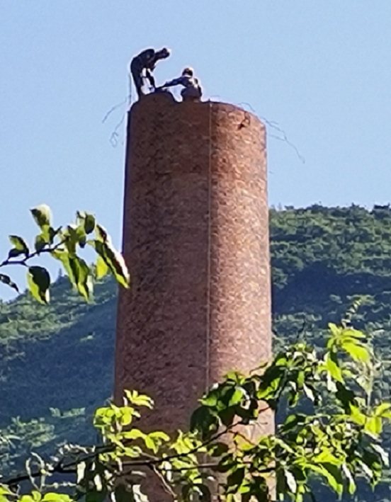 西寧煙囪拆除公司技術(shù)專(zhuān)業(yè) 拆除安全