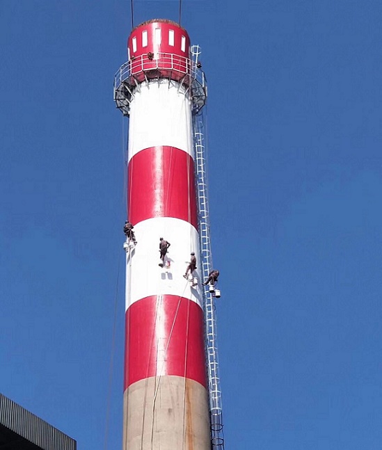 南寧煙囪刷航標(biāo)色環(huán)的注意事項(xiàng)